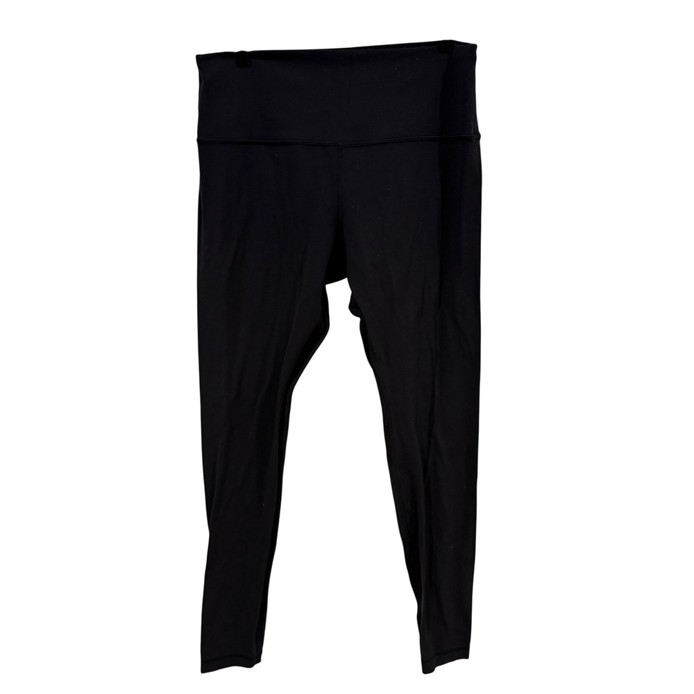 Lululemon Black High Rise Align Leggings Size 12 Full Length Yoga Pants
